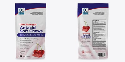 QC Soft Chew Cherry - QC Antacid Soft Chew Cherry